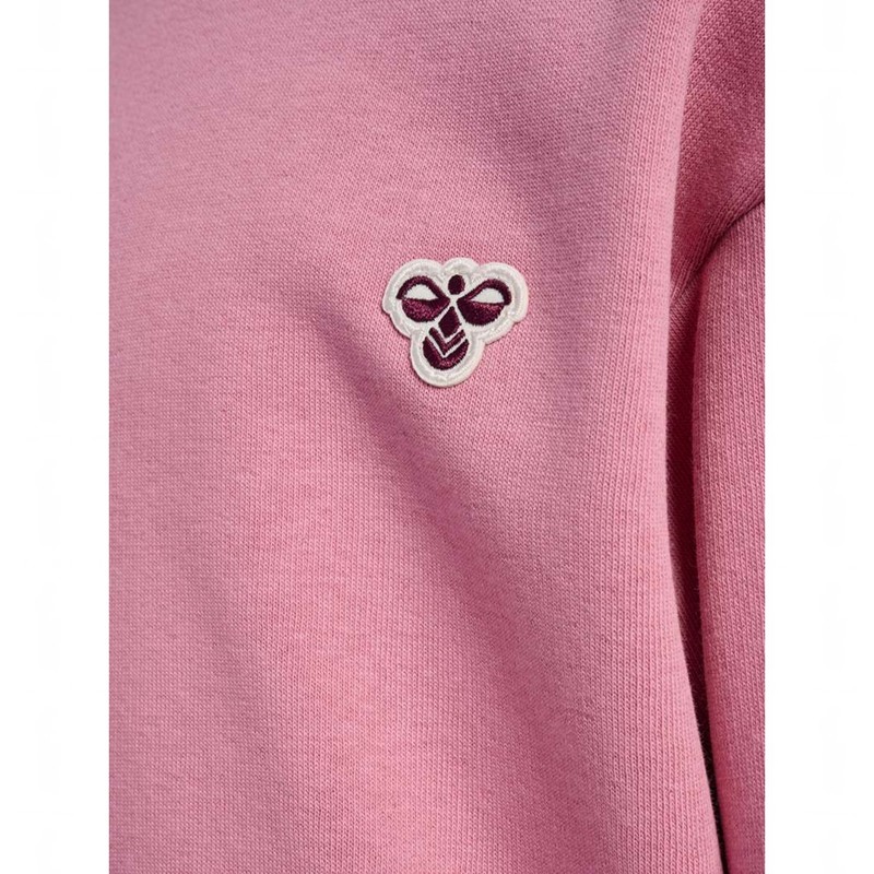Hummel Jr Loose Crewneck Bee Sneakers Kinderen Roze | 492696-441