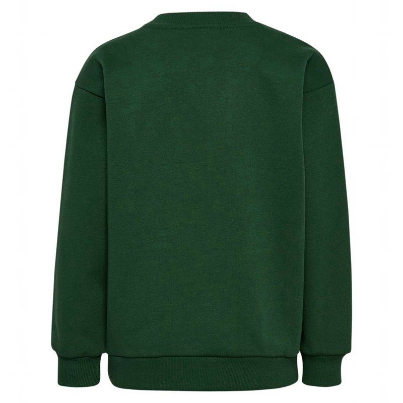 Hummel Jr Loose Crewneck Bee Sweatshirts Kinderen Groen | 035357-023