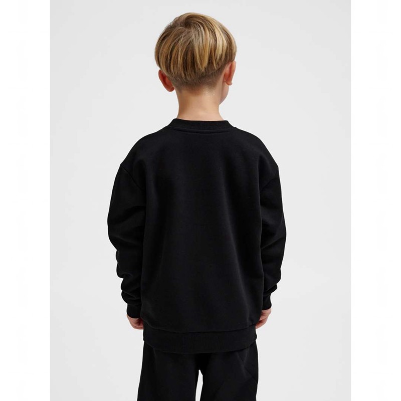 Hummel Jr Loose Crewneck Bee T-shirts Kinderen Zwart | 026679-748