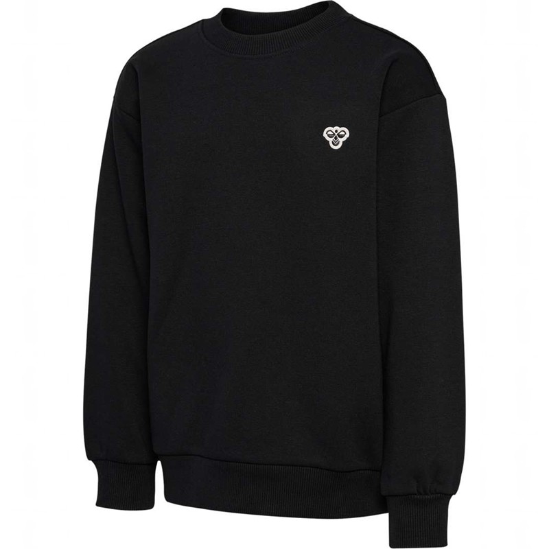 Hummel Jr Loose Crewneck Bee T-shirts Kinderen Zwart | 026679-748
