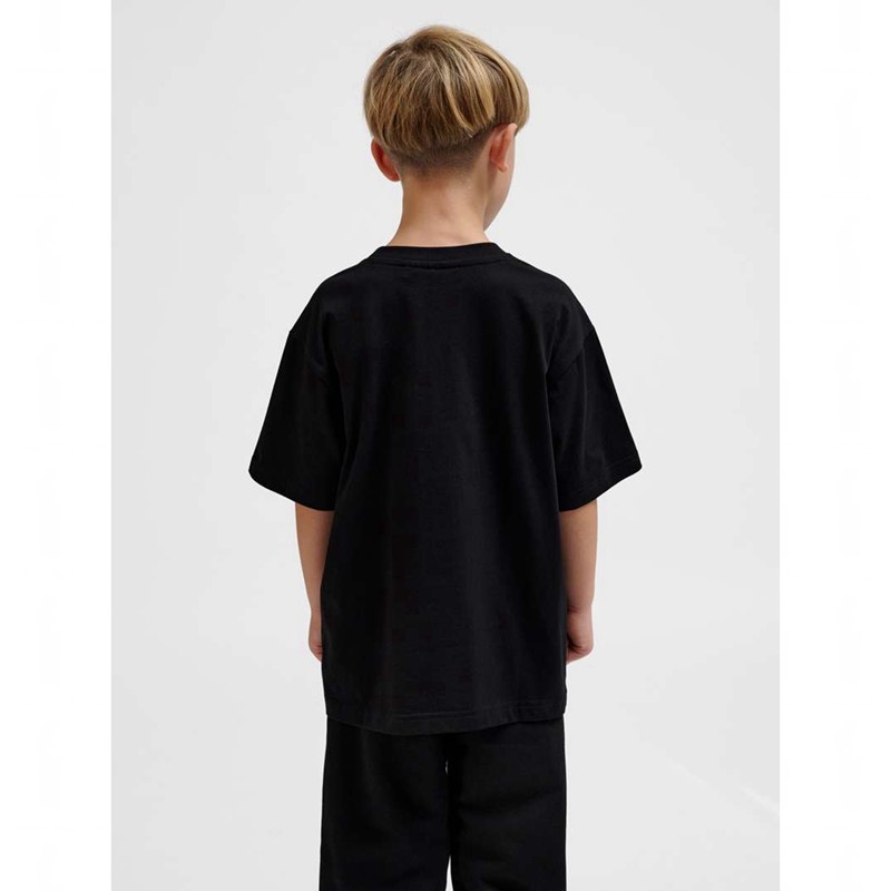 Hummel Jr Loose S/S Bee T-shirts Kinderen Zwart | 022357-443