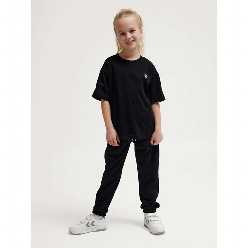 Hummel Jr Loose S/S Bee T-shirts Kinderen Zwart | 022357-443