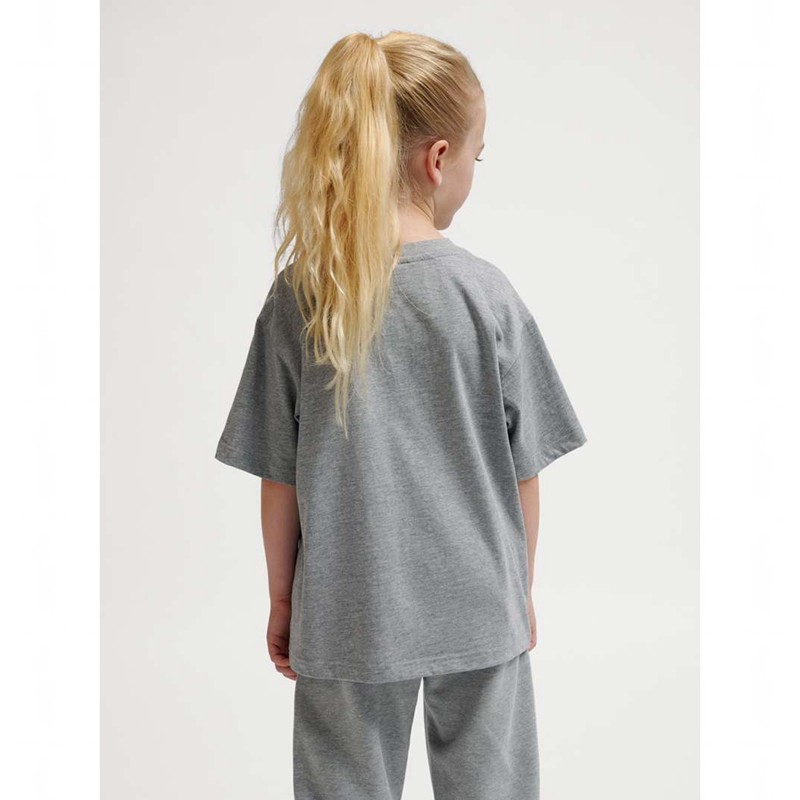 Hummel Jr Loose S/S Bee T-shirts Kinderen Grijs | 970861-502