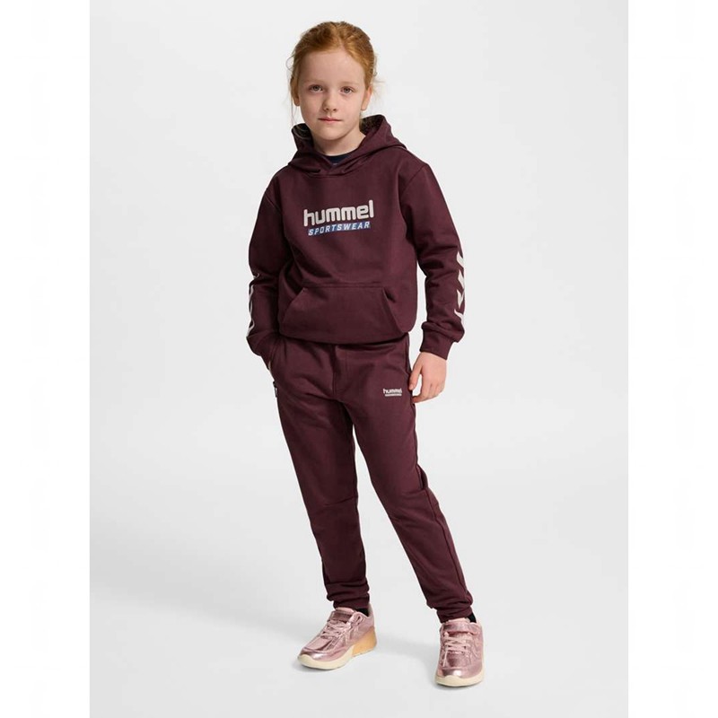 Hummel Jr Regular Adj Waist Broek Kinderen Bordeaux | 102510-095