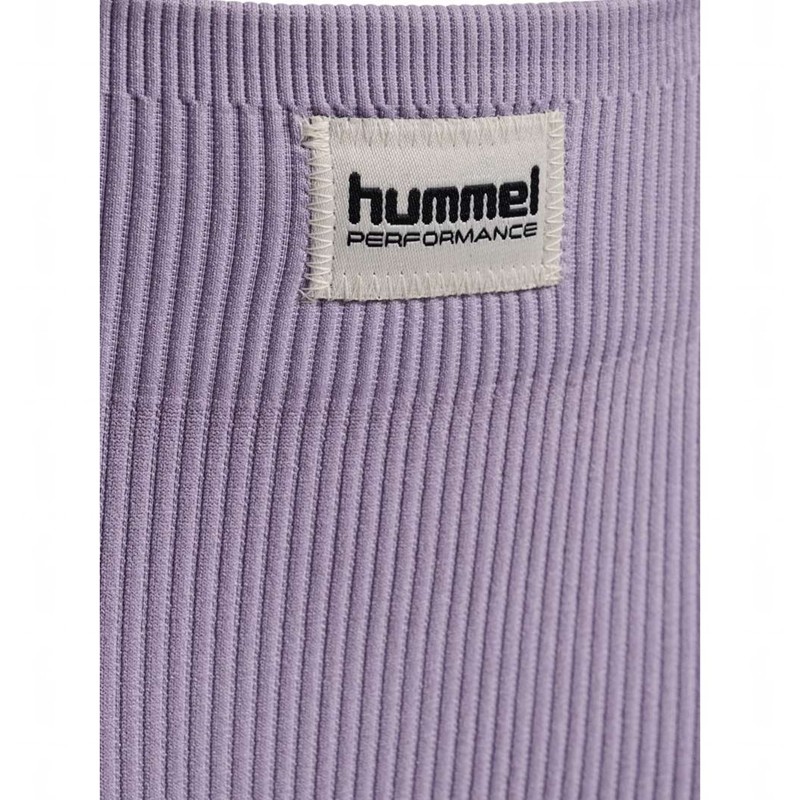 Hummel Jr Seamless Rib Mw Hardloopbroek Kinderen Lavendel | 330737-978