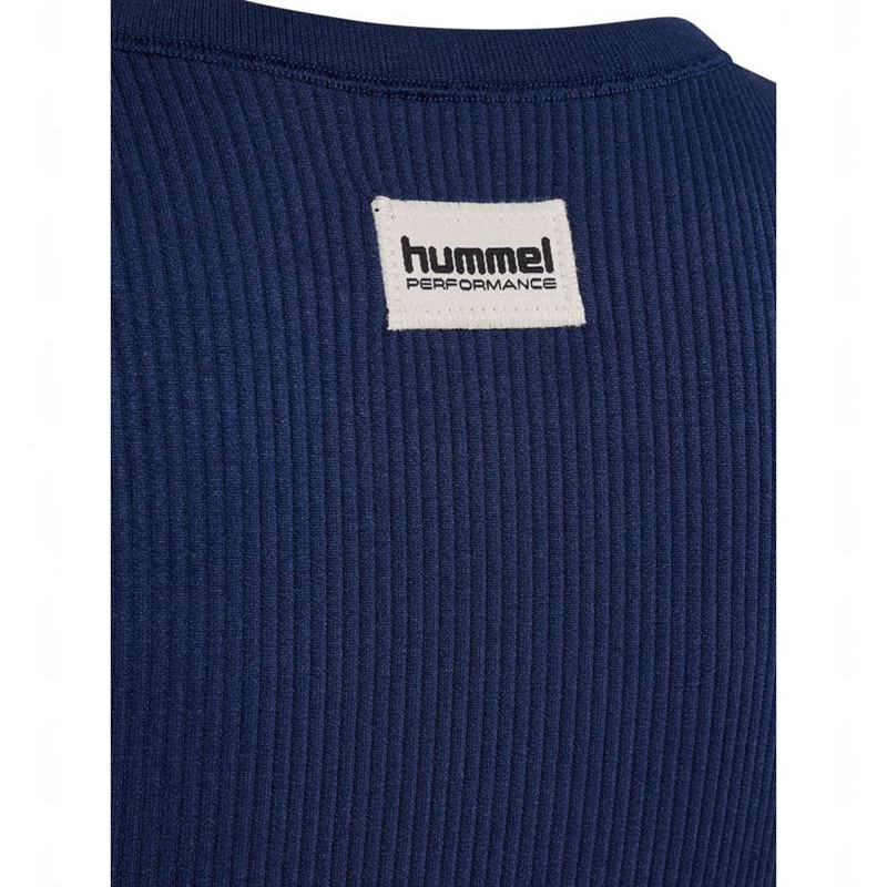 Hummel Jr Seamless Rib S/S T-shirts Kinderen Zwart | 000235-328
