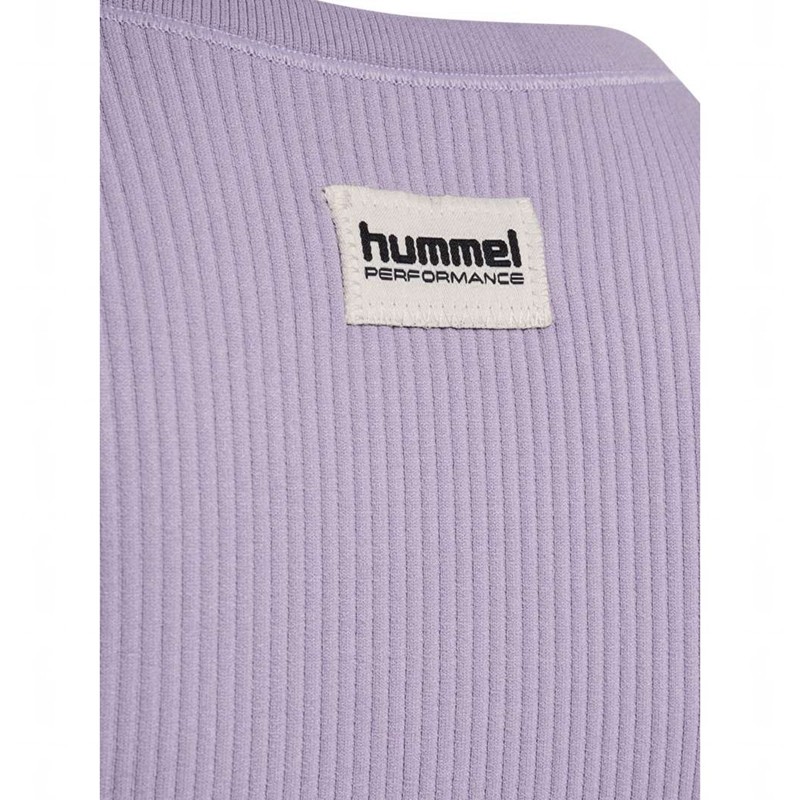 Hummel Jr Seamless Rib S/S T-shirts Kinderen Lavendel | 223947-341