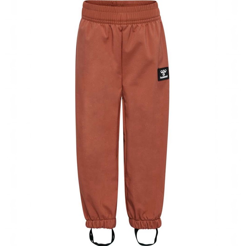 Hummel Jupitor Tex Mini Softshell Broek Kinderen Rood | 314242-387