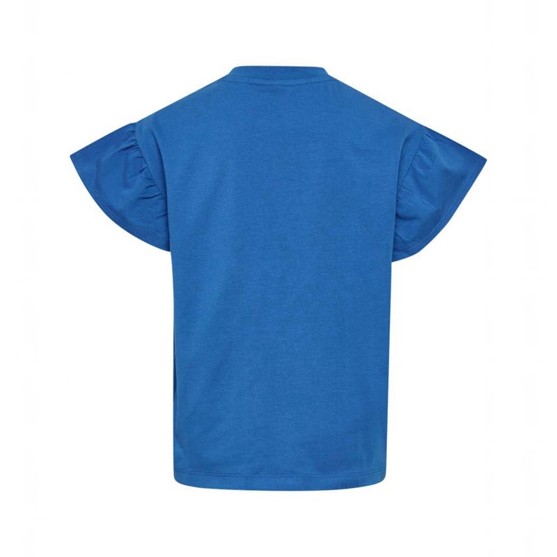Hummel Kasandra S/S T-shirts Kinderen Blauw | 293129-933
