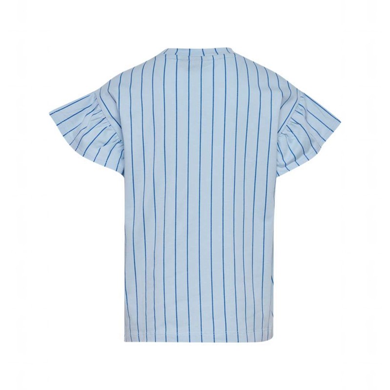 Hummel Kasandra S/S T-shirts Kinderen Blauw | 034107-004