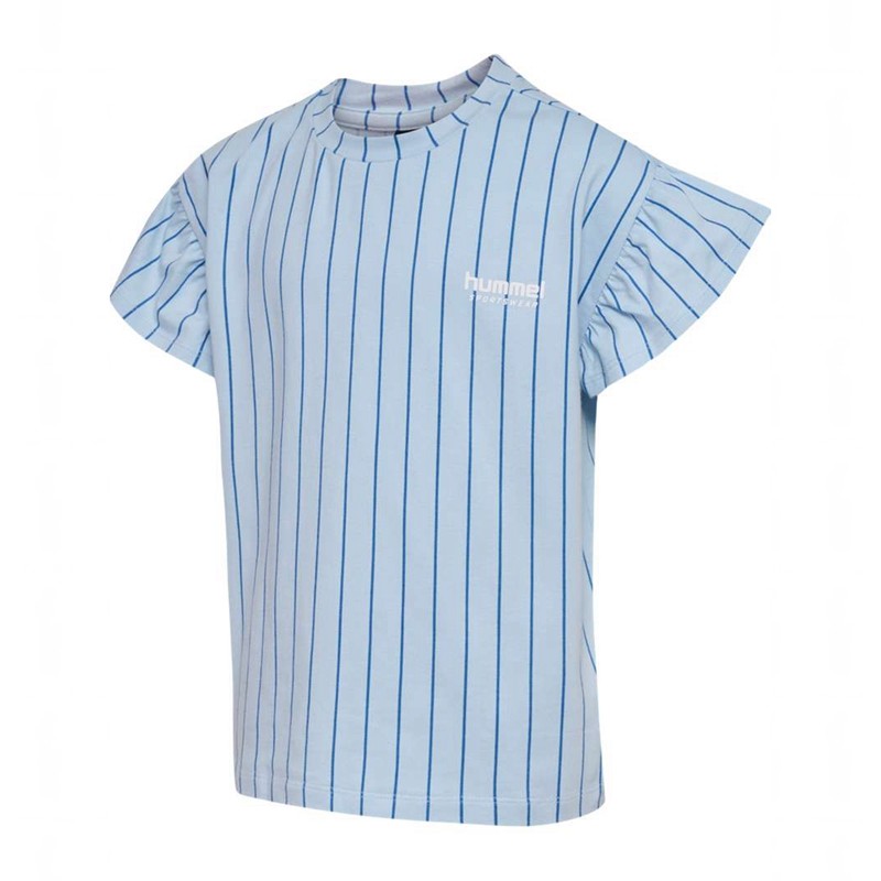 Hummel Kasandra S/S T-shirts Kinderen Blauw | 034107-004