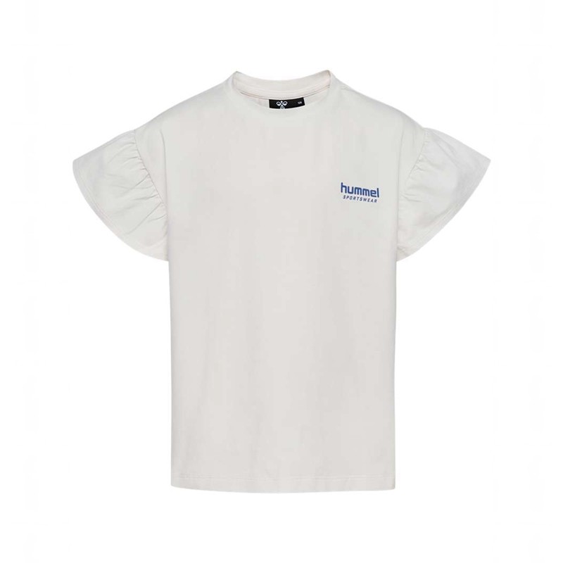 Hummel Kasandra S/S T-shirts Kinderen Wit | 101887-658