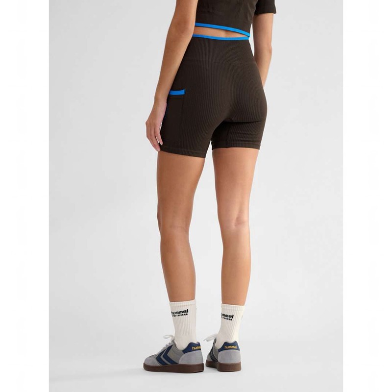 Hummel Knitteds Tights Korte Broek Dames Chocola | 941501-285