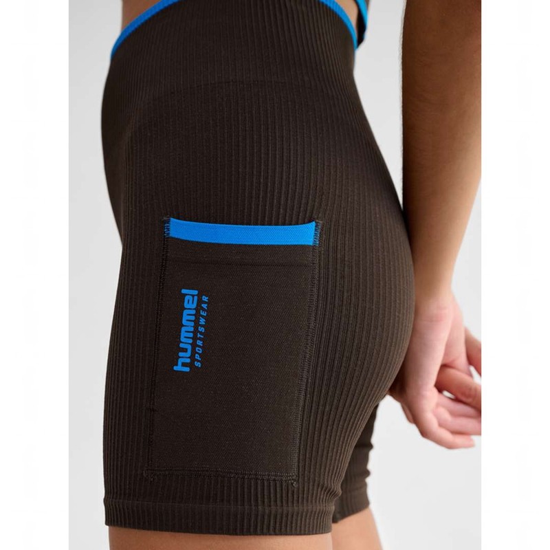 Hummel Knitteds Tights Korte Broek Dames Chocola | 941501-285