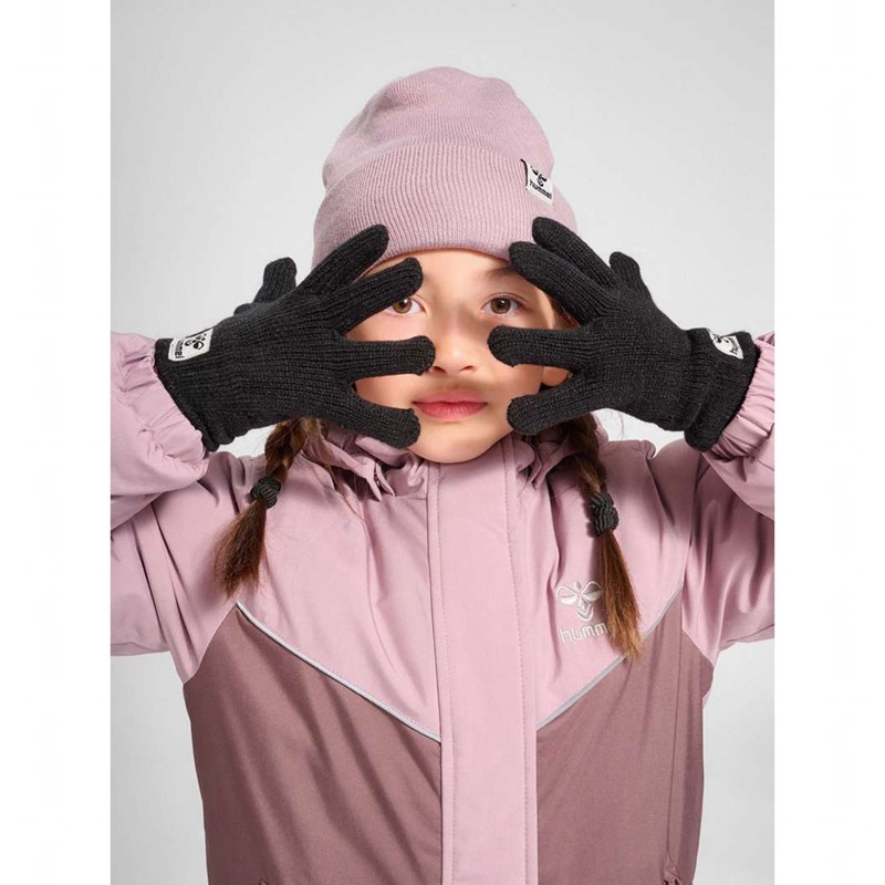 Hummel Kvint Handschoenen Kinderen Zwart | 352523-674
