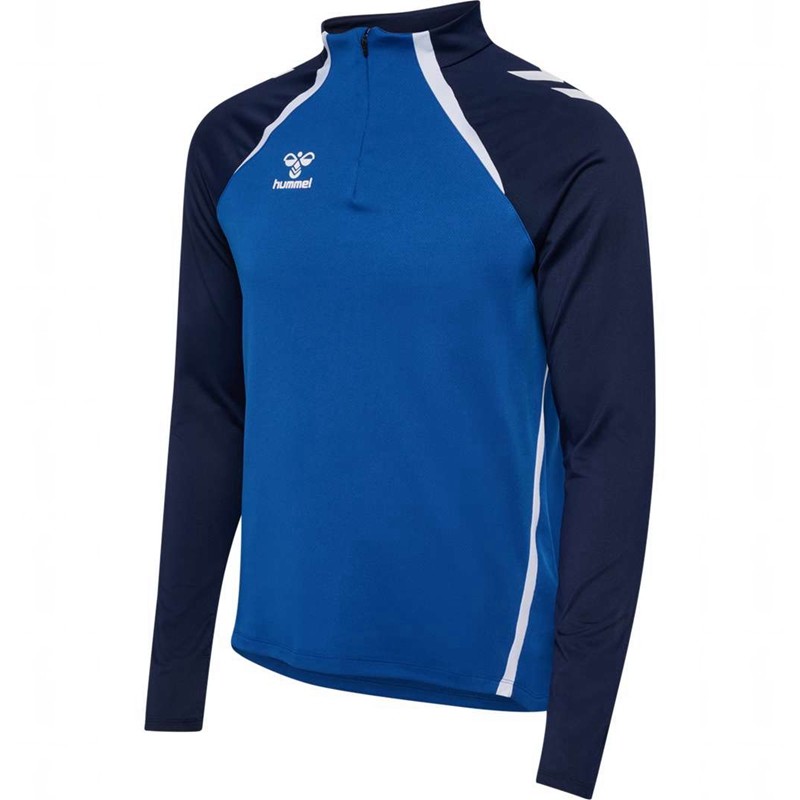 Hummel Lead 2.0 Half Zip T-shirts Heren Blauw | 243667-895
