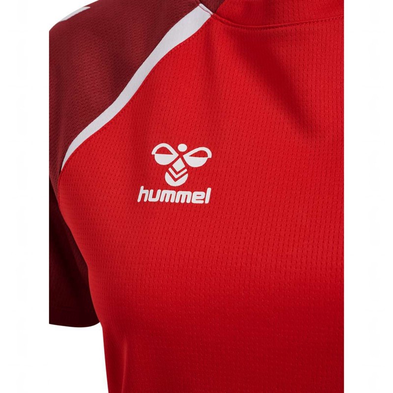 Hummel Lead 2.0 S/S Jersey Dames Rood | 474928-390
