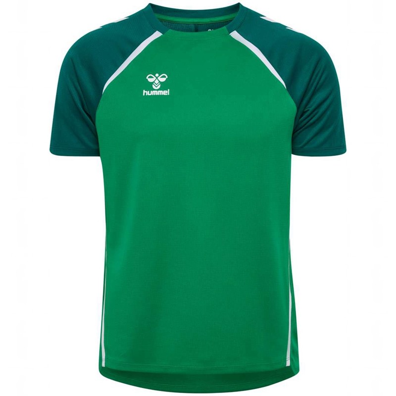 Hummel Lead 2.0 S/S Jersey Heren Groen | 028947-535