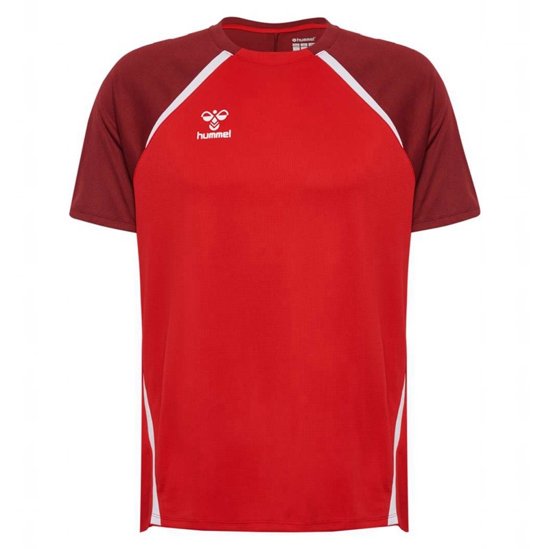 Hummel Lead 2.0 S/S Jersey Heren Rood | 932572-405