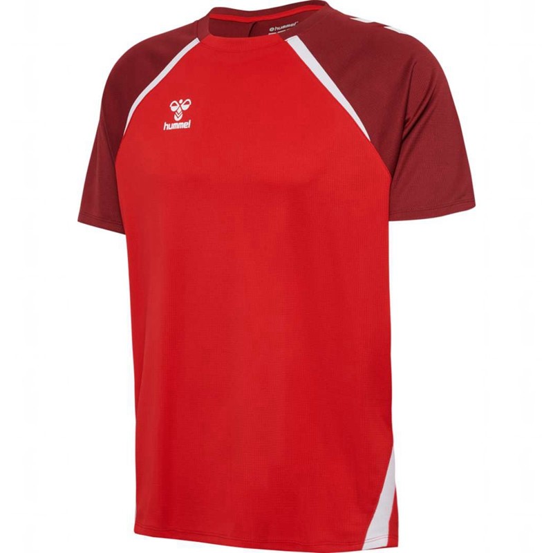 Hummel Lead 2.0 S/S Jersey Heren Rood | 932572-405