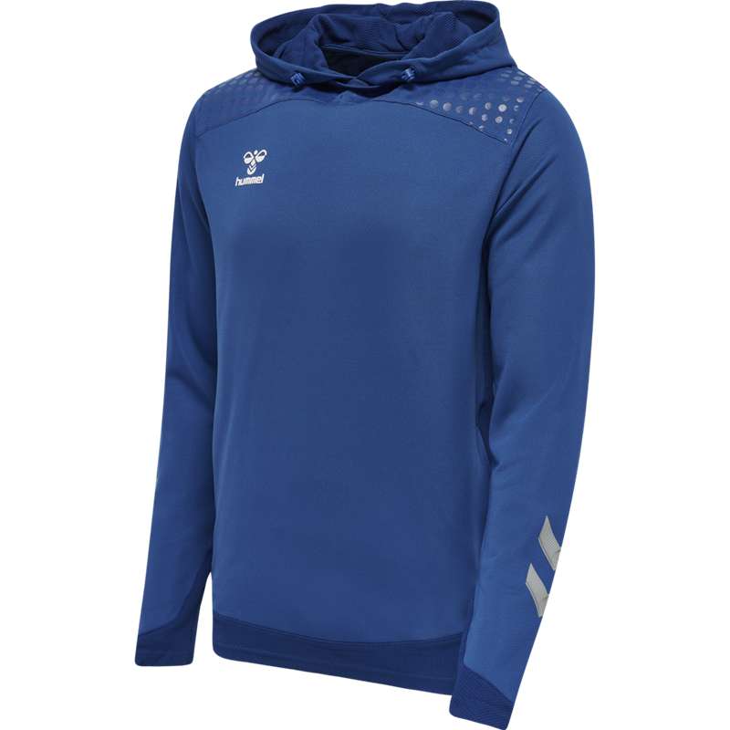 Hummel Lead Poly Hoodie Heren Blauw | 384946-180