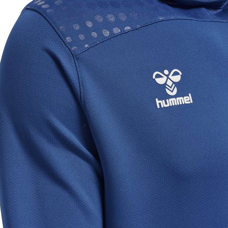 Hummel Lead Poly Hoodie Heren Blauw | 384946-180