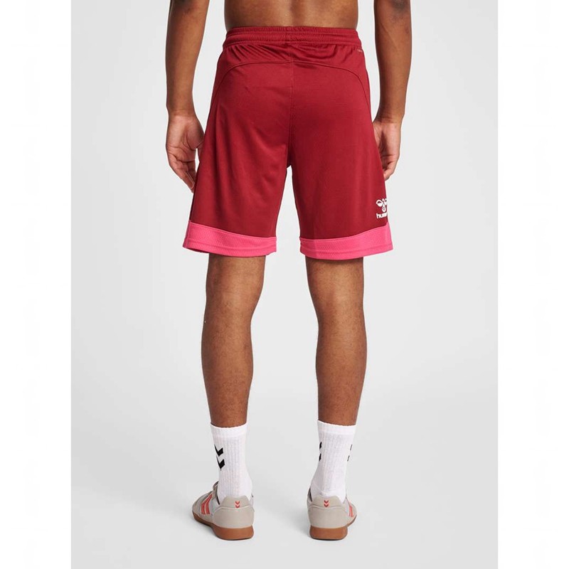 Hummel Lead Poly Hoodie Heren Rood | 046915-058