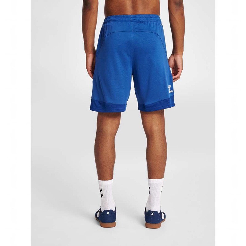 Hummel Lead Poly Korte Broek Heren Blauw | 977202-829