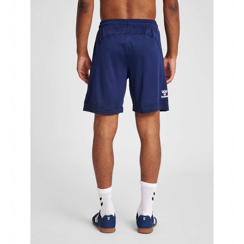 Hummel Lead Poly Korte Broek Heren Donkerblauw | 610759-315
