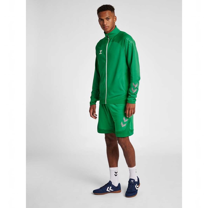 Hummel Lead Poly Korte Broek Heren Groen | 846981-005