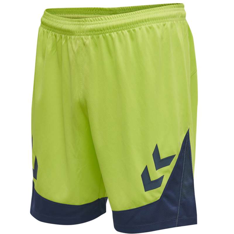 Hummel Lead Poly Korte Broek Heren Groen | 013078-661