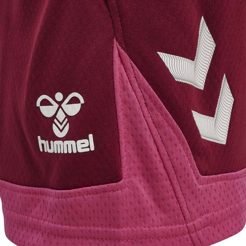 Hummel Lead Poly Korte Broek Kinderen Rood | 249593-916