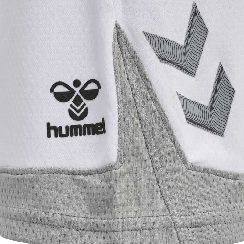 Hummel Lead Poly Korte Broek Kinderen Wit | 048045-343
