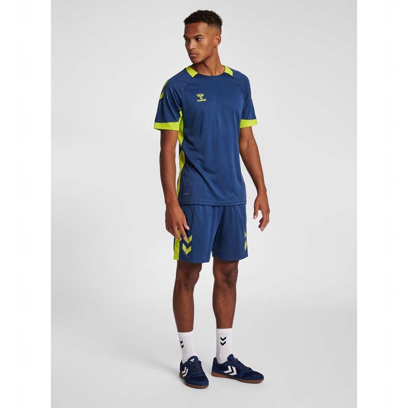 Hummel Lead Trainer Korte Broek Heren Donkerblauw | 644154-976