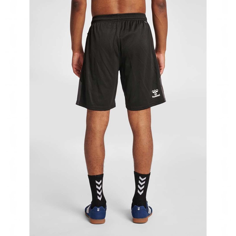 Hummel Lead Trainer Korte Broek Heren Zwart | 099166-408