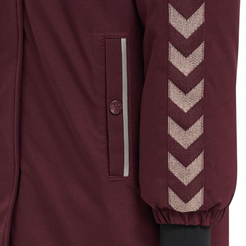 Hummel Leaf Tex Jassen Kinderen Bordeaux | 191527-231