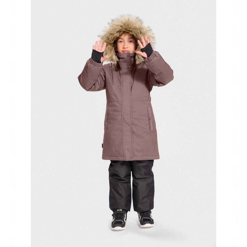 Hummel Leaf Tex Jassen Kinderen Roze | 912824-383