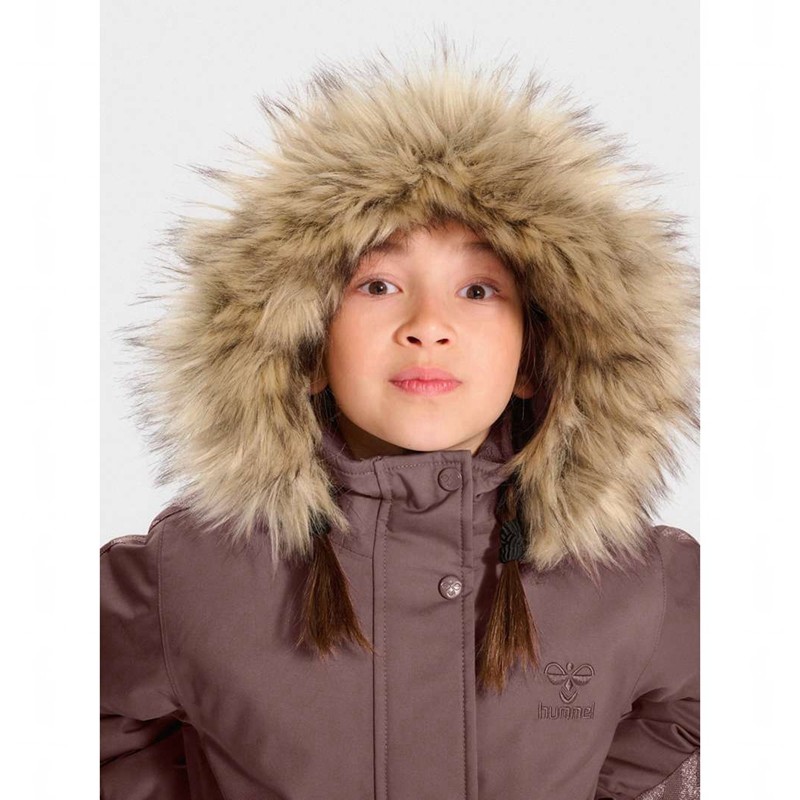 Hummel Leaf Tex Jassen Kinderen Roze | 912824-383