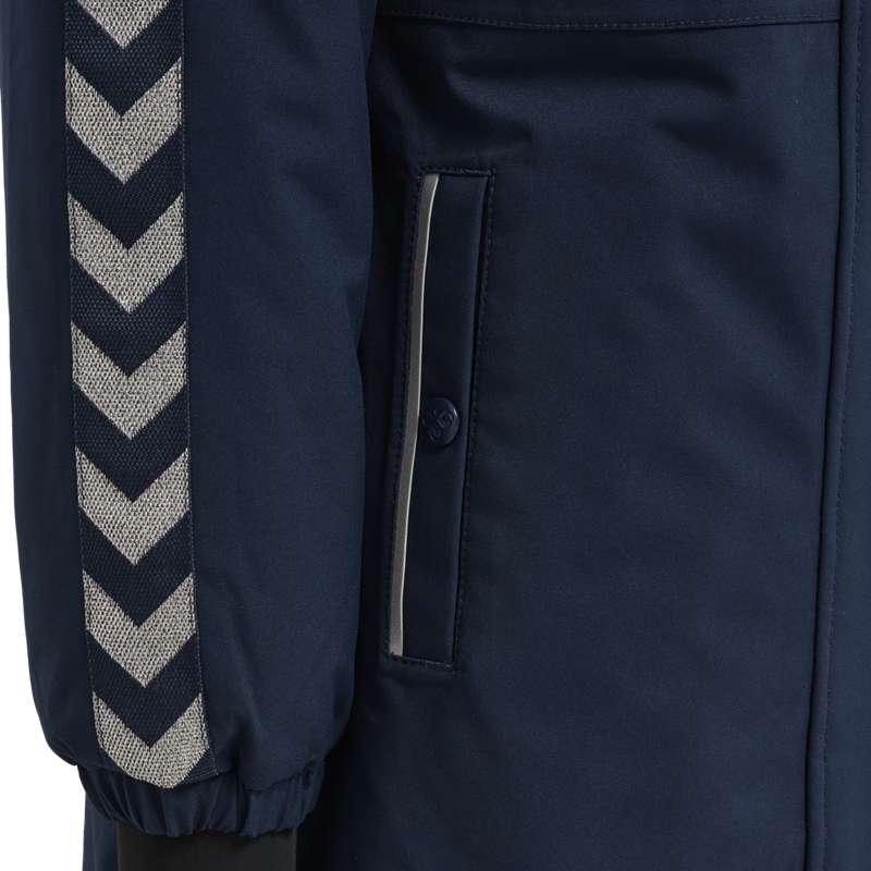 Hummel Leaf Tex Jassen Kinderen Zwart | 140526-697