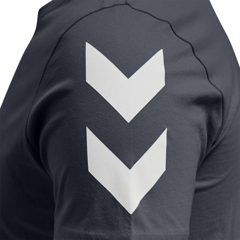 Hummel Legacy Chevron Plus T-shirts Heren Zwart | 112433-962