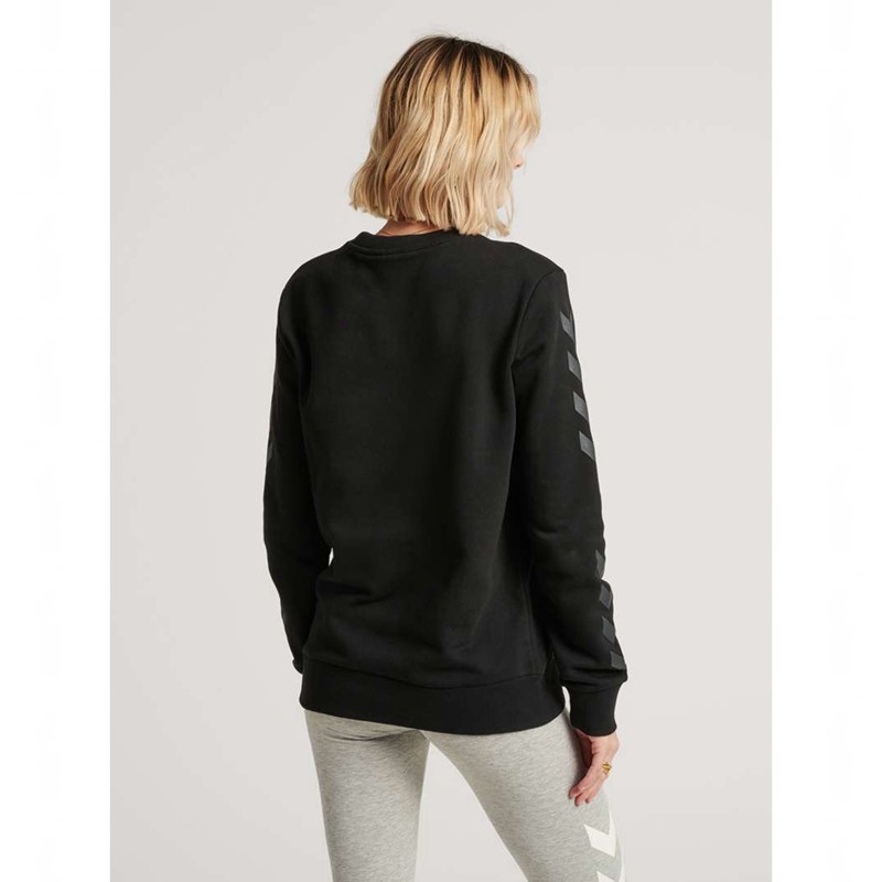 Hummel Legacy Chevron Sweatshirts Heren Zwart | 032319-155