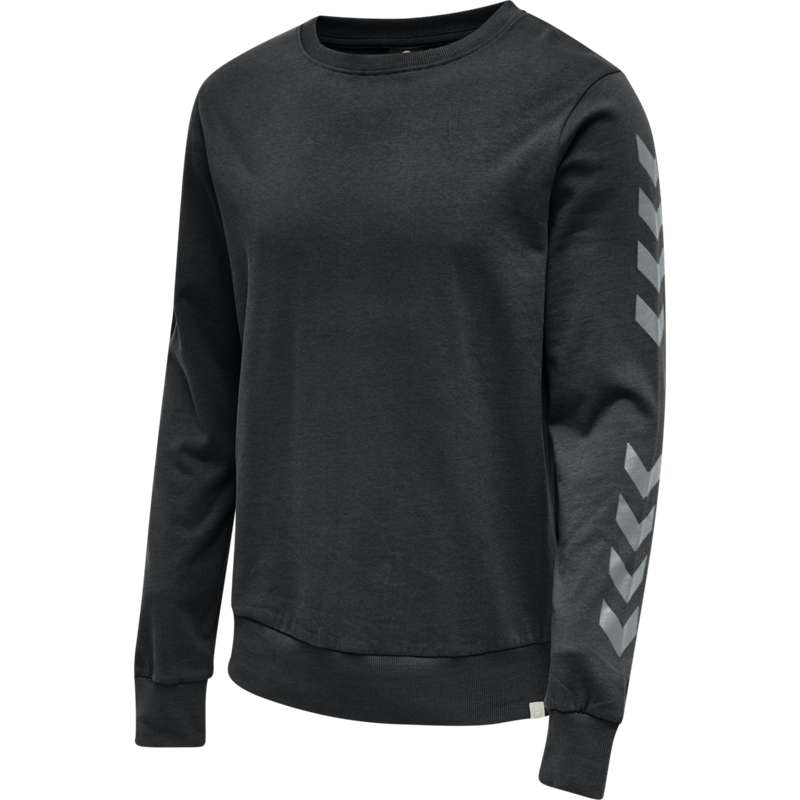 Hummel Legacy Chevron Sweatshirts Heren Zwart | 032319-155