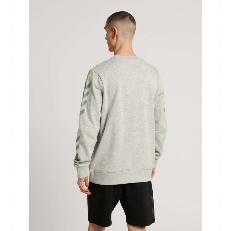 Hummel Legacy Chevron Sweatshirts Heren Grijs | 757356-447