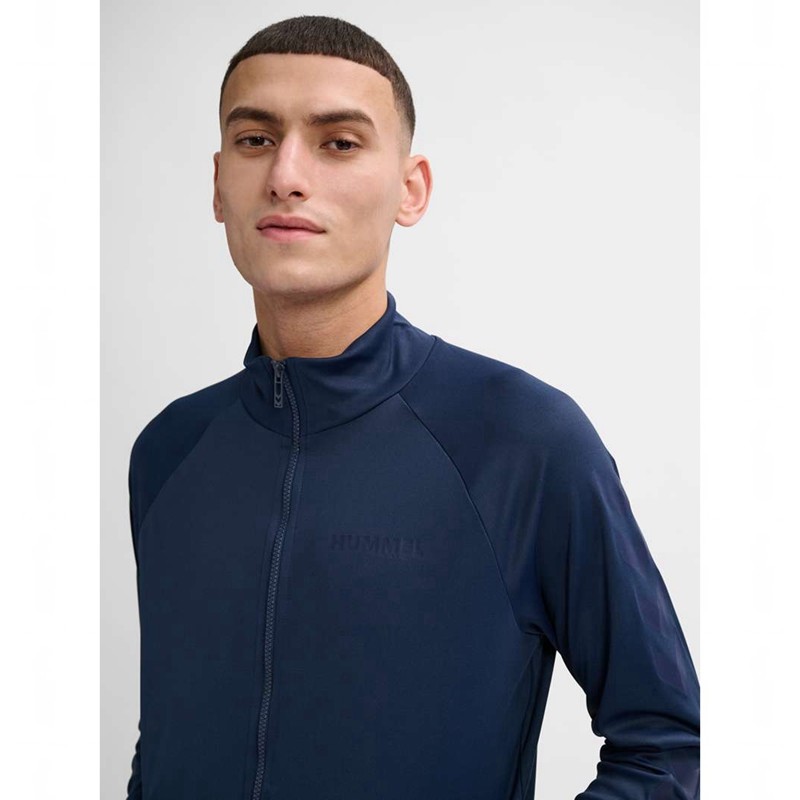 Hummel Legacy Sune Poly Zip Jassen Heren Donkerblauw | 275900-148