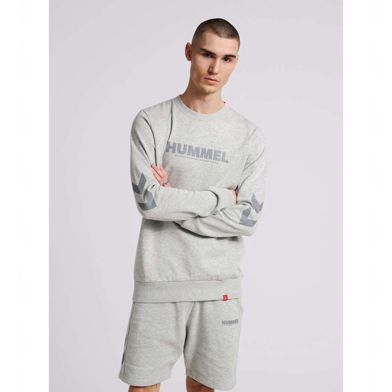 Hummel Legacy Sweatshirts Heren Grijs | 989324-002