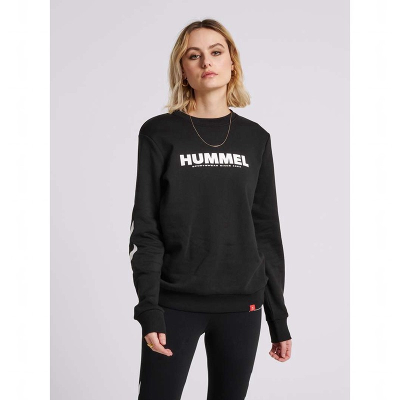 Hummel Legacy Sweatshirts Heren Zwart | 250876-499