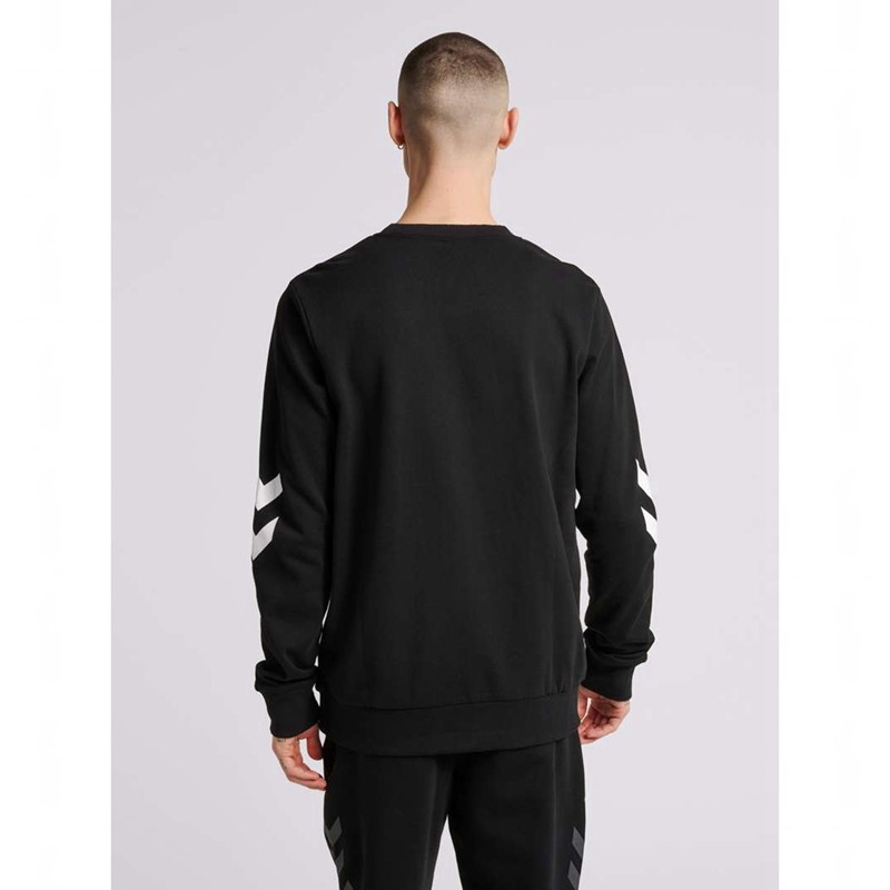 Hummel Legacy Sweatshirts Heren Zwart | 250876-499