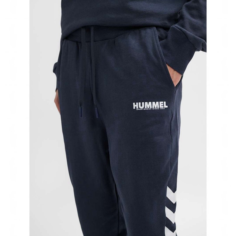Hummel Legacy Tapered Broek Heren Donkerblauw | 804842-861