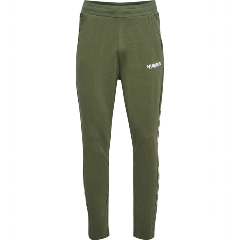 Hummel Legacy Tapered Broek Heren Groen | 604830-925
