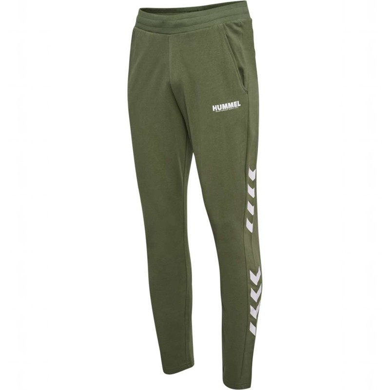 Hummel Legacy Tapered Broek Heren Groen | 604830-925